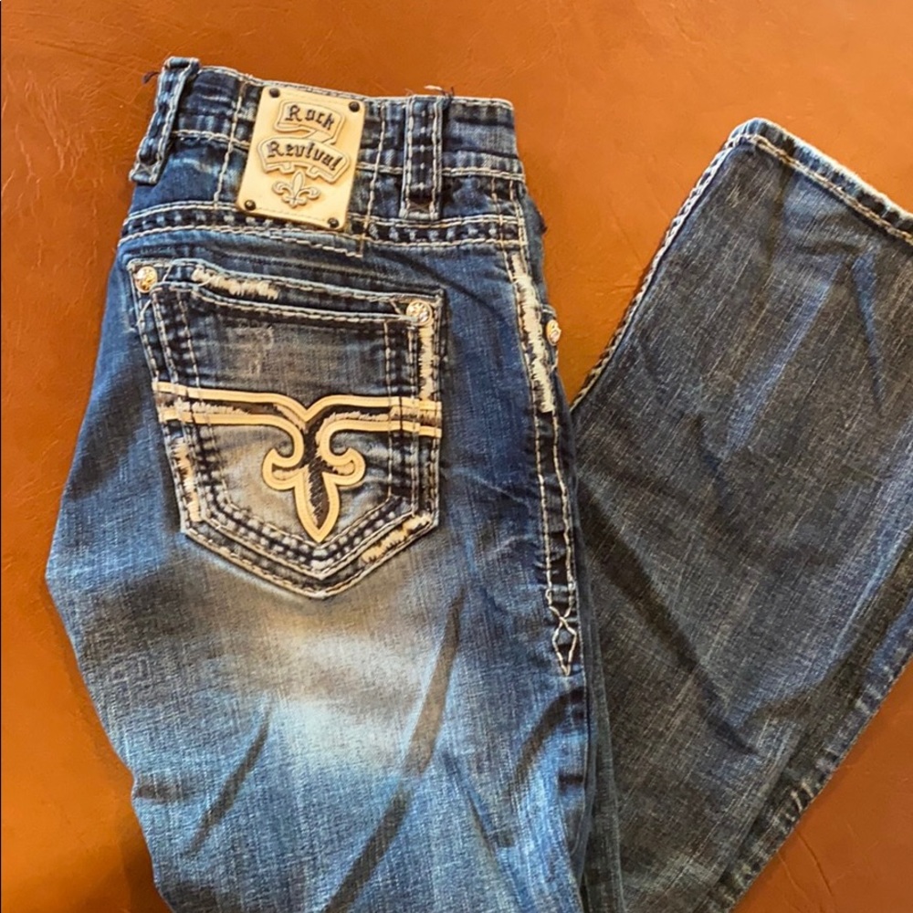Men’s Rock Revival relaxed straight size 32